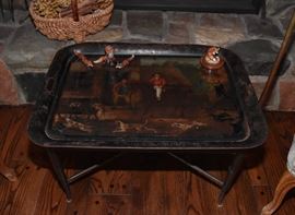 Antique Tray, Scully & Scully Fox Items
