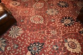 Hand Woven Wool Area Rug