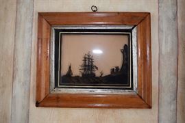 Victorian Silhouette Painting