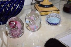 Blown Paper Weights