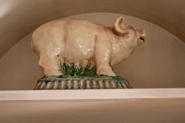 Large Ceramic Pig