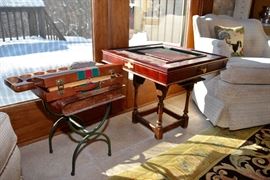 Iron Book Table, Games