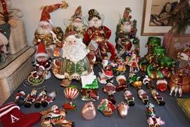 Christmas Ornaments by Radko, Dept 56, and more