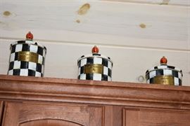 Mackenzie-Childs Canisters