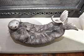 Otter Sculpture