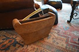 1920s Teak Document Holder