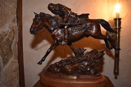 Bronze "Elusive as the Wind" by Susan Kliewer