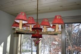 Chandelier by Sticks Furniture