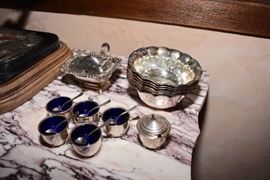 Sterling Silver Salt Cellars