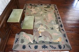 Scully and Scully Bed Steps, Accent Rug