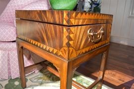 Detail of Wood Maitland Smith Accent Table