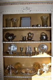 English Silver Plated Items