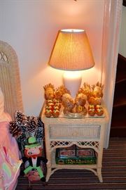 Wicker Nightstand