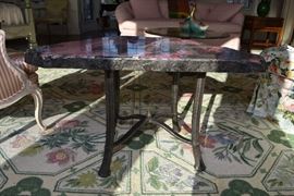 Rhodonite Table by David Gibson