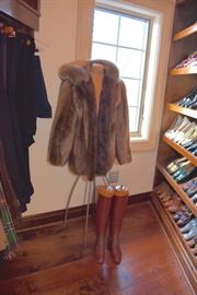 Cresnie and Offen Fur, Custom Riding Boots
