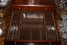 Aria By Christofle Sterling Flatware Set