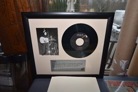 Framed Elvis Presley 45