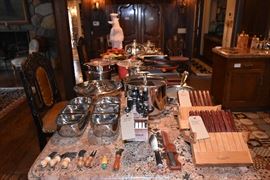 Gourmet Knives including Wustof, Shun, Tramontina