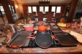 Le Creuset and Staub Cast Iron Cookware
