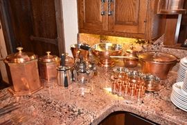 Copper Cookware including All-Clad Copper Gore