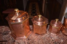 La Brazel Copper Canisters