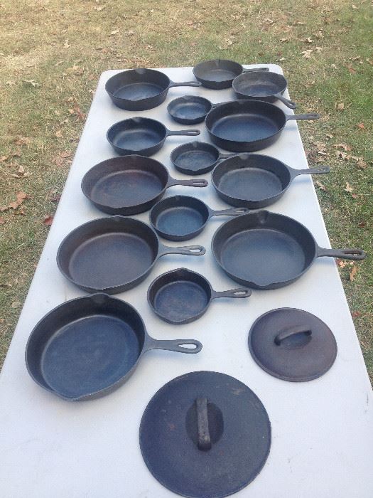 BIG selection of clean cast iron