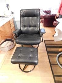 Great leather chair -wonderful for your back
