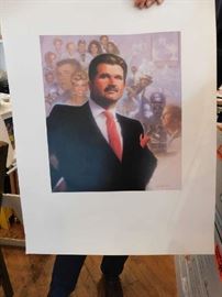 Ditka-signed by artist