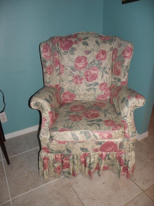 Chintz chair