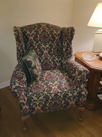 Vintage upholstered chair 