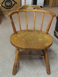 Child's barrel chair