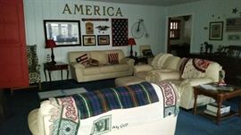 Big comfy sofas - SOLD!