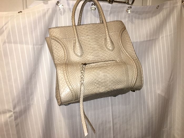 Rare Celine Phantom python snakeskin luggage bag!! $6900 retail, brand new