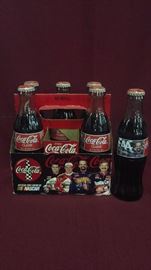Kyle Petty # 44 Collector Coke Bottles