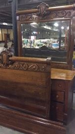 Antique Full Size Bedroom Suite