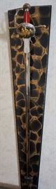 Decorative sword