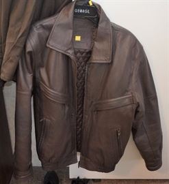 Leather jacket