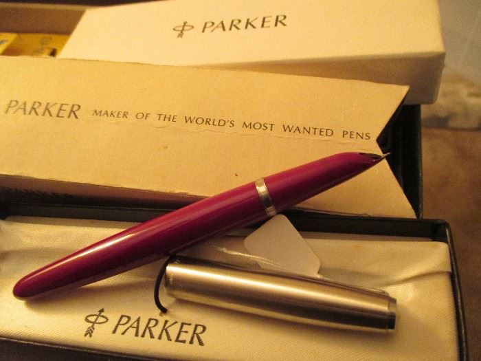 Parker Fountain Pen w/box