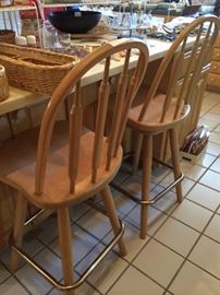 Matching bar stools