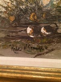 Framed art by Pablo Esbaque