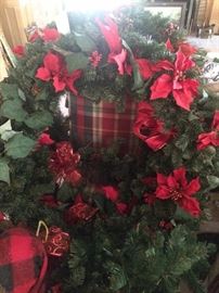 Lots of garlands and wreaths