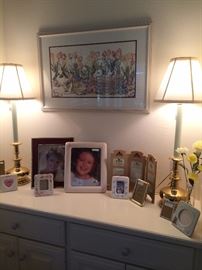 Frames galore; bunny rabbit picture