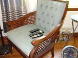 Pair of nice cane chairs