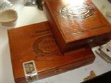 Nice wooden cigar boxes