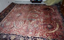 3 very large room size rugs 12 x 14 plus 4 smaller ones