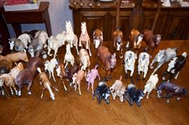 Mid Century Modern floating desk and bookcase 