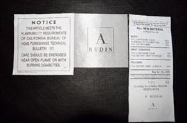 Set of 10 chairs made by A Rudin