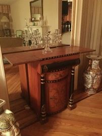 Inlaid console table