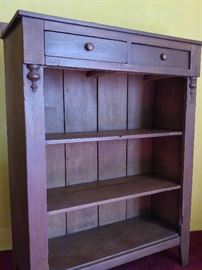 vintage bookcase