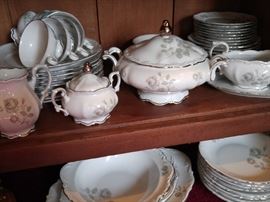 German porcelain dinnerware
